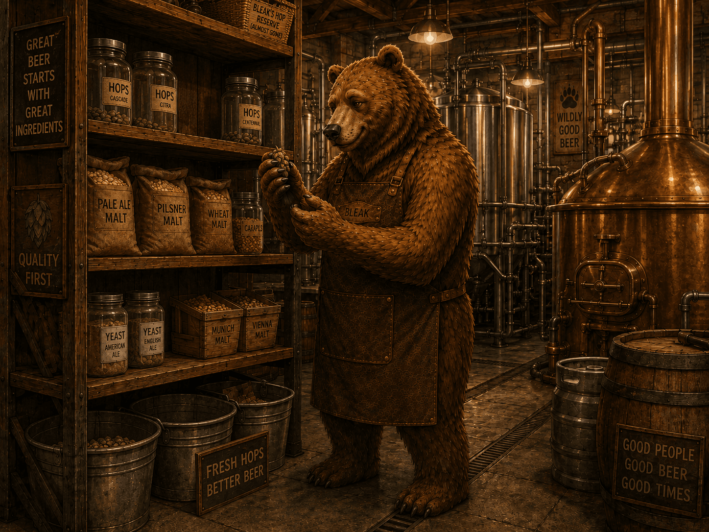 Bleak's Brews unemployment
